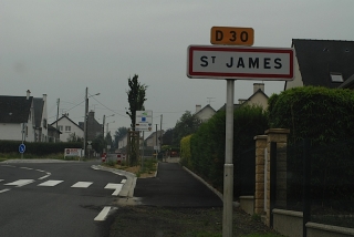 Town of St James where American Cemetery is located